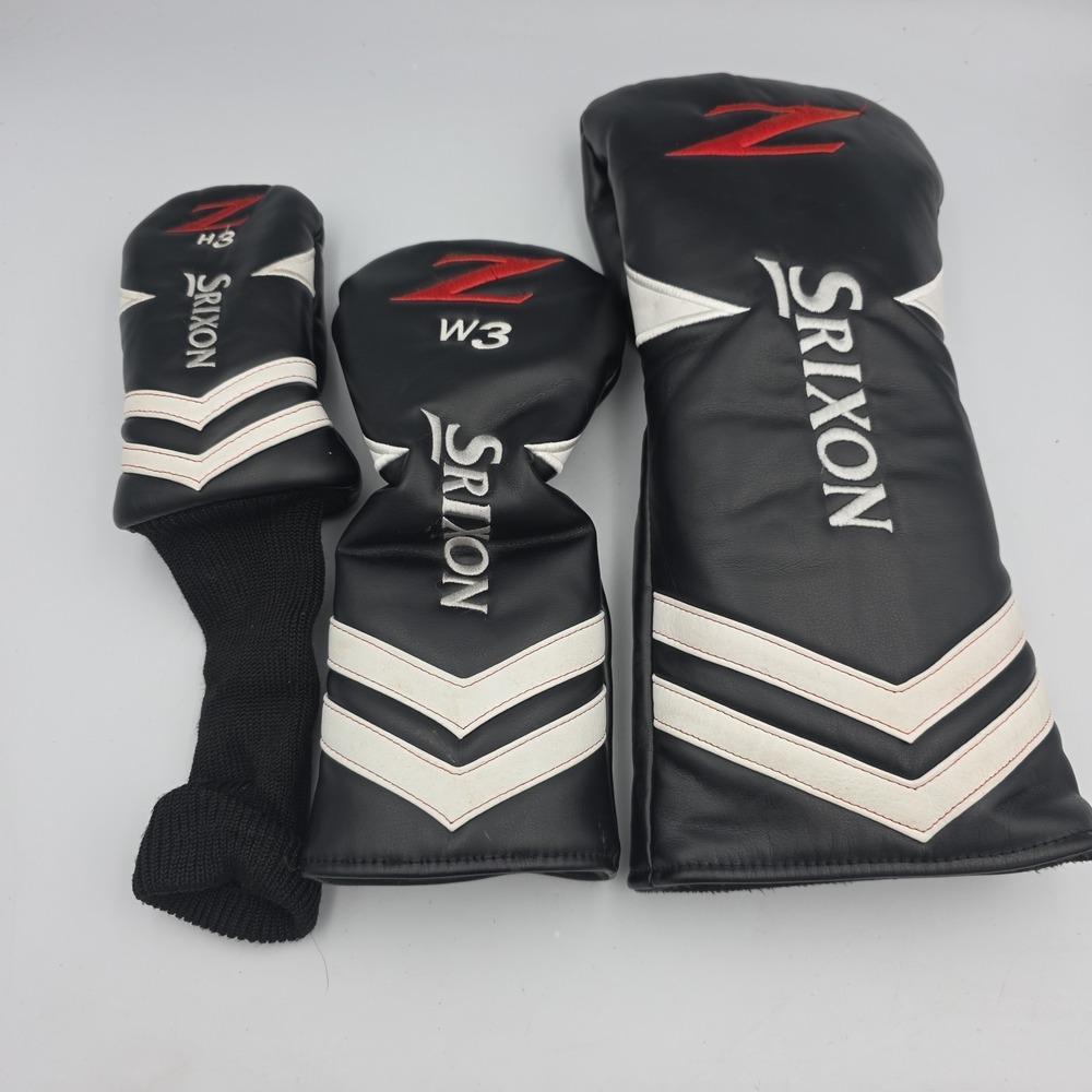 Srixon Z Fairway Headcover Preowned Lot Of 3